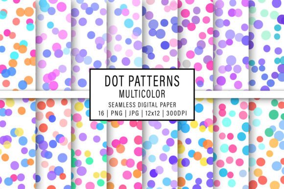 Dot Patterns - Multicolor