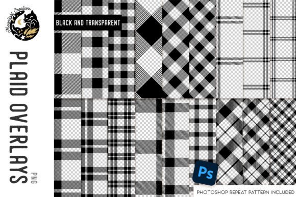 Gingham Overlays, PNG Seamless Patterns for Effortless, Professional Design