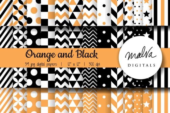 Hallowen Geometric Patterns