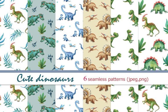 Seamless Patterns with Dino