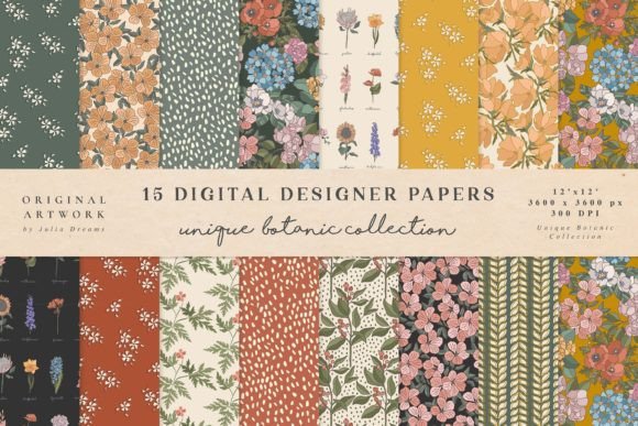 Unique Botanic Seamless Patterns: A Practical Guide for Designers and Creators